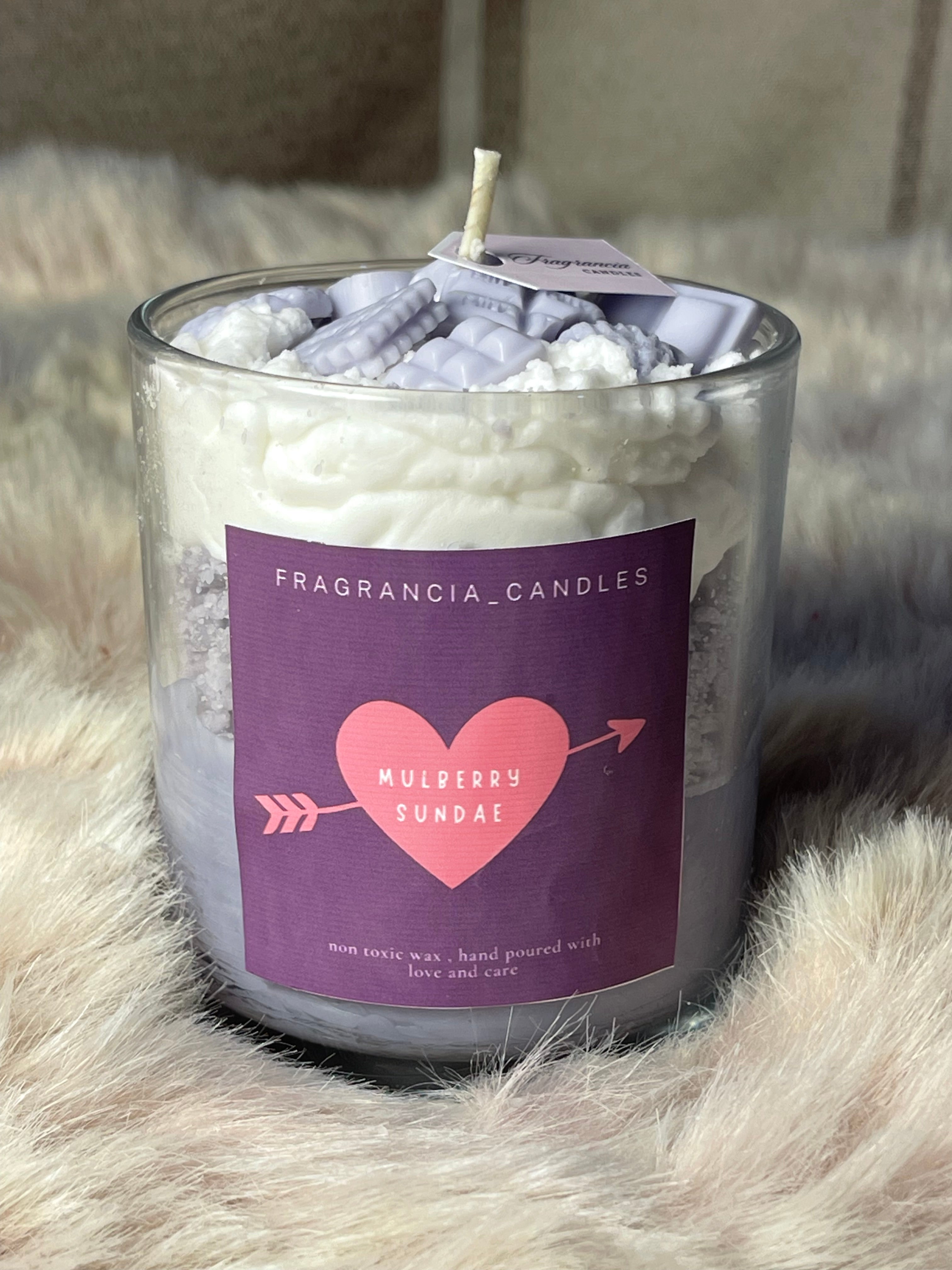 MULBERRY WHIPPED CANDLE